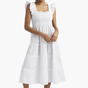 Hill House Ellie Nap Dress - Sheer Swiss Dot XS